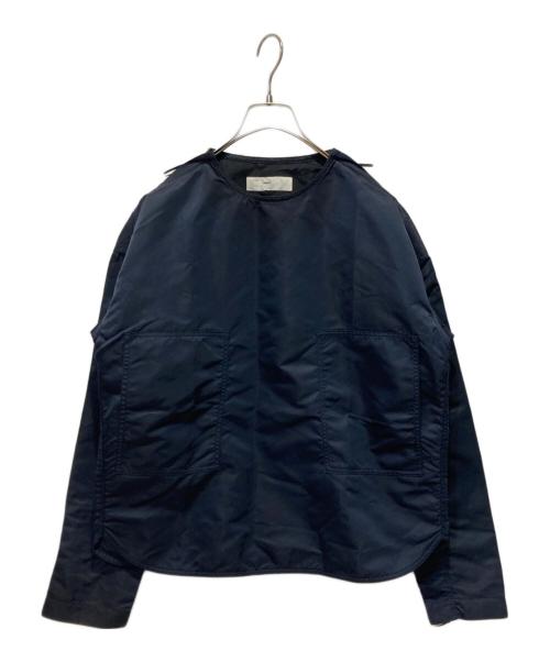 TOGA PULLA（トーガ プルラ）TOGA PULLA (トーガ プルラ) Nylon twill pullover shirts ネイビー サイズ:44の古着・服飾アイテム