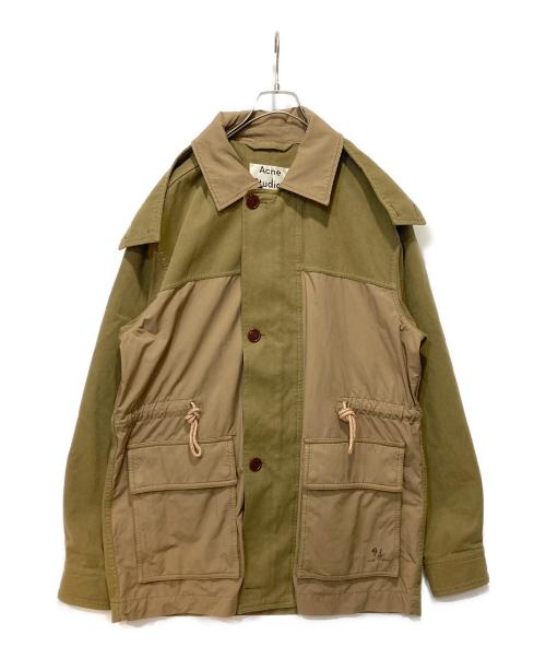 Acne studios（アクネ ストゥディオス）Acne studios (アクネ ストゥディオス) モッズコート ブラウン サイズ:46の古着・服飾アイテム
