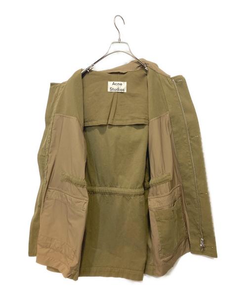 Acne studios（アクネ ストゥディオス）Acne studios (アクネ ストゥディオス) モッズコート ブラウン サイズ:46の古着・服飾アイテム
