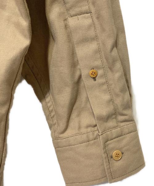 Acne studios（アクネ ストゥディオズ）ACNE STUDIOS (アクネ ストゥディオス) コットンリネンシャツ ベージュ サイズ:48の古着・服飾アイテム