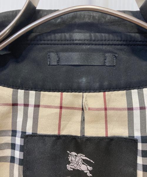 BURBERRY BLACK LABEL（バーバリーブラックレーベル）BURBERRY BLACK LABEL (バーバリーブラックレーベル) トレンチコート ブラック サイズ:Mの古着・服飾アイテム