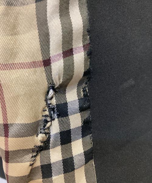 BURBERRY BLACK LABEL（バーバリーブラックレーベル）BURBERRY BLACK LABEL (バーバリーブラックレーベル) トレンチコート ブラック サイズ:Mの古着・服飾アイテム
