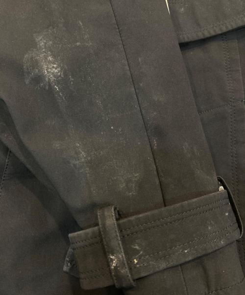 BURBERRY BLACK LABEL（バーバリーブラックレーベル）BURBERRY BLACK LABEL (バーバリーブラックレーベル) トレンチコート ブラック サイズ:Mの古着・服飾アイテム