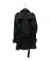 BURBERRY BLACK LABEL (バーバリーブラックレーベル) トレンチコート ブラック サイズ:M：10000円