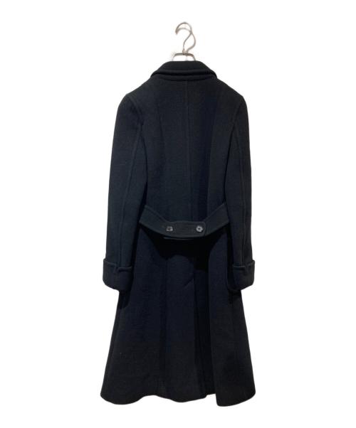 RALPH LAUREN（ラルフローレン）RALPH LAUREN (ラルフローレン) カシミヤ混ダブルコート ブラック サイズ:7の古着・服飾アイテム