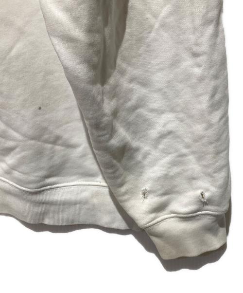 BALENCIAGA（バレンシアガ）BALENCIAGA (バレンシアガ) 19ss Rainbow BB Logo Hoodie ホワイト サイズ:Sの古着・服飾アイテム