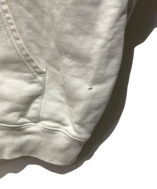 BALENCIAGA（バレンシアガ）BALENCIAGA (バレンシアガ) 19ss Rainbow BB Logo Hoodie ホワイト サイズ:Sの古着・服飾アイテム