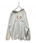BALENCIAGA（バレンシアガ）の古着「19ss Rainbow BB Logo Hoodie」｜ホワイト