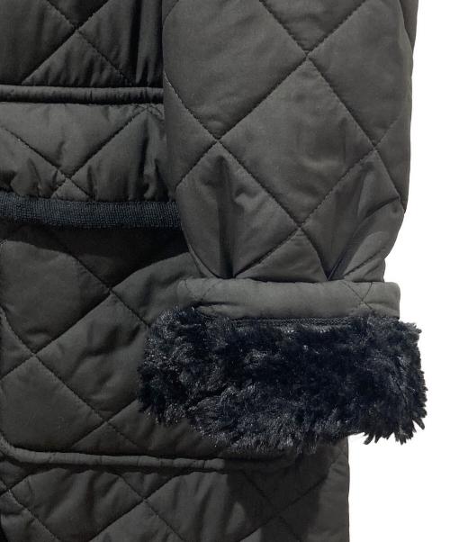 Traditional Weatherwear（トラディショナルウェザーウェア）Traditional Weatherwear (トラディショナルウェザーウェア) キルティングフーデッドコート ブラック サイズ:３６の古着・服飾アイテム