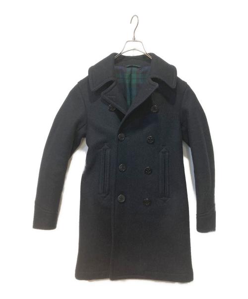 maillot（マイヨ）maillot (マイヨ) navy long pea coat ネイビー サイズ:2の古着・服飾アイテム