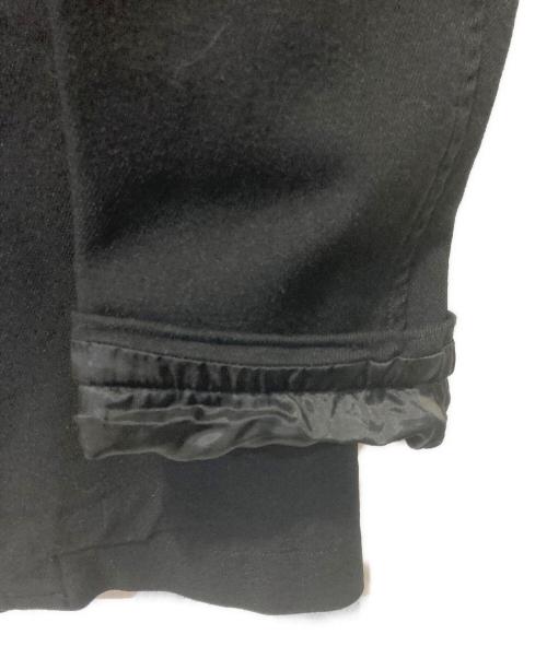 COMME des GARCONS HOMME（コムデギャルソン オム）COMME des GARCONS HOMME (コムデギャルソン オム) 縮絨後染めPコート ブラック サイズ:XSの古着・服飾アイテム