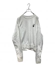 OFFWHITE（オフホワイト）の古着「プリントスウェット」｜ホワイト