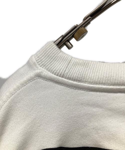 OFFWHITE（オフホワイト）OFFWHITE (オフホワイト) プリントスウェット ホワイト サイズ:Lの古着・服飾アイテム
