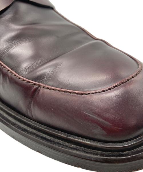 GUCCI（グッチ）GUCCI (グッチ) スクエアトゥビットローファー ブラウン サイズ:40 1/2の古着・服飾アイテム