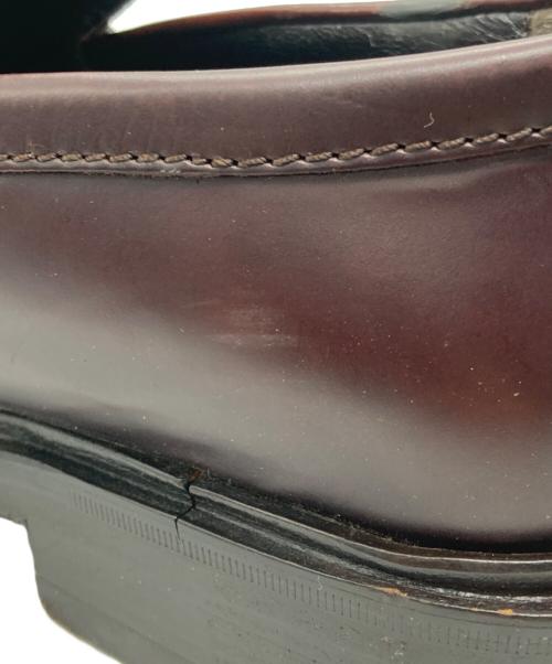 GUCCI（グッチ）GUCCI (グッチ) スクエアトゥビットローファー ブラウン サイズ:40 1/2の古着・服飾アイテム