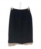 CHANELシャネル）の古着「ツイードミニスカート」｜ブラック