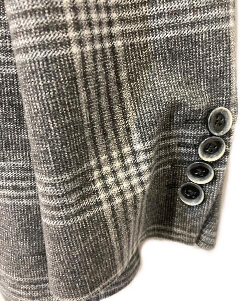 CIRCOLO 1901（チルコロ1901）Circolo 1901 (チルコロ1901) チェックテーラードジャケット グレー サイズ:46の古着・服飾アイテム