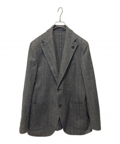 中古・古着通販】LARDINI (ラルディーニ) ヘリンボーンテーラード