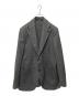 LARDINI（ラルディーニ）の古着「ヘリンボーンテーラードジャケット」｜グレー