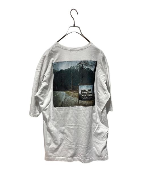 UNDERCOVER（アンダーカバー）UNDERCOVER (アンダーカバー) コラボプリントTee ホワイト サイズ:4の古着・服飾アイテム
