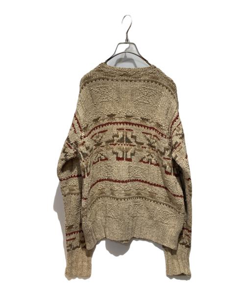 POLO RALPH LAUREN（ポロ・ラルフローレン）POLO RALPH LAUREN (ポロ・ラルフローレン) ネイティブ柄ニット ベージュ サイズ:Mの古着・服飾アイテム