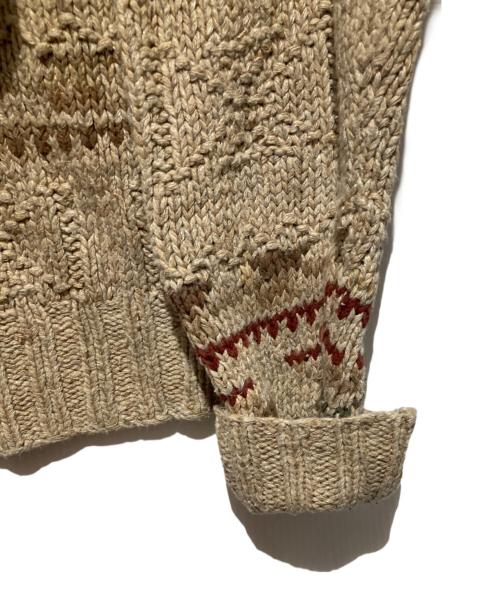 POLO RALPH LAUREN（ポロ・ラルフローレン）POLO RALPH LAUREN (ポロ・ラルフローレン) ネイティブ柄ニット ベージュ サイズ:Mの古着・服飾アイテム