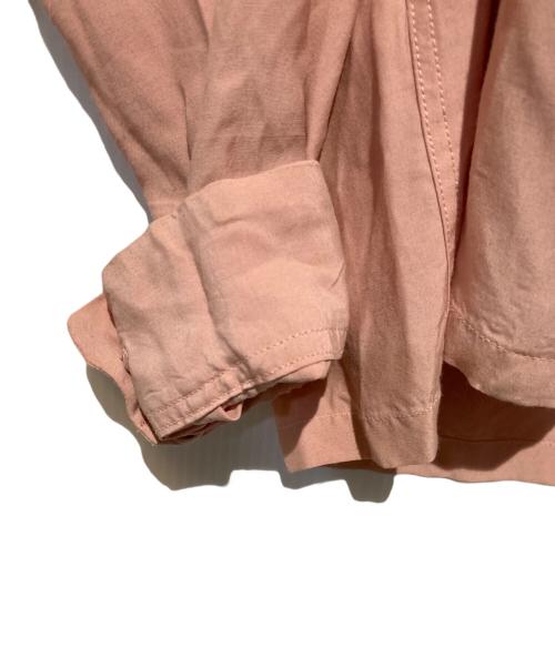 STYLE EYES（スタイルアイズ）STYLE EYES (スタイルアイズ) BOWLING SHIRTS SADDLE STITCH ピンク サイズ:Mの古着・服飾アイテム