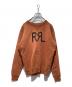 RRL（ダブルアールエル）の古着「ロゴスウェット」｜オレンジ
