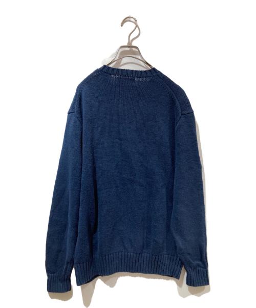 POLO RALPH LAUREN（ポロ・ラルフローレン）POLO RALPH LAUREN (ポロ・ラルフローレン) ポロベアーニット ネイビー サイズ:Mの古着・服飾アイテム