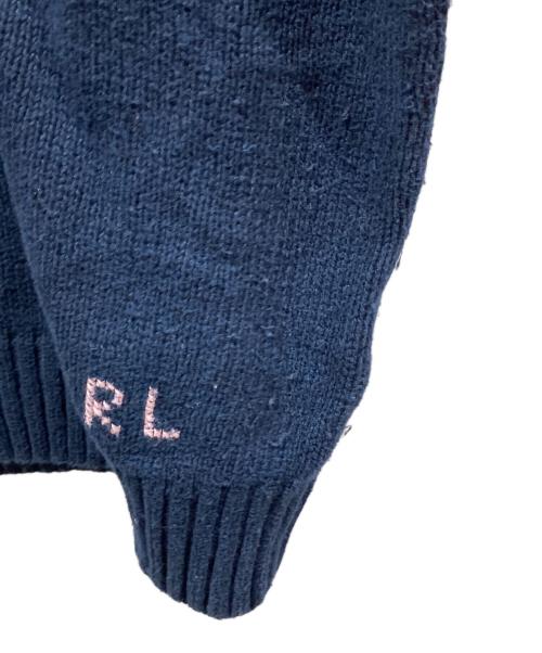 POLO RALPH LAUREN（ポロ・ラルフローレン）POLO RALPH LAUREN (ポロ・ラルフローレン) ポロベアーニット ネイビー サイズ:Mの古着・服飾アイテム