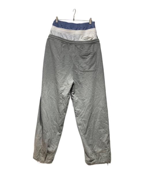 PROJECT G/R（プロジェクト ジーアール）PROJECT G/R (プロジェクト ジーアール) 3layered  weat pants グレー×ブルー サイズ:3の古着・服飾アイテム