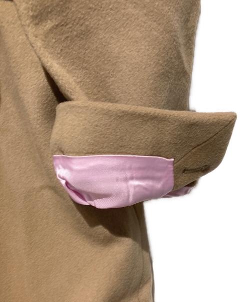 GIVENCHY（ジバンシィ）GIVENCHY (ジバンシィ) カシミヤ混ロングコート ベージュ サイズ:34の古着・服飾アイテム