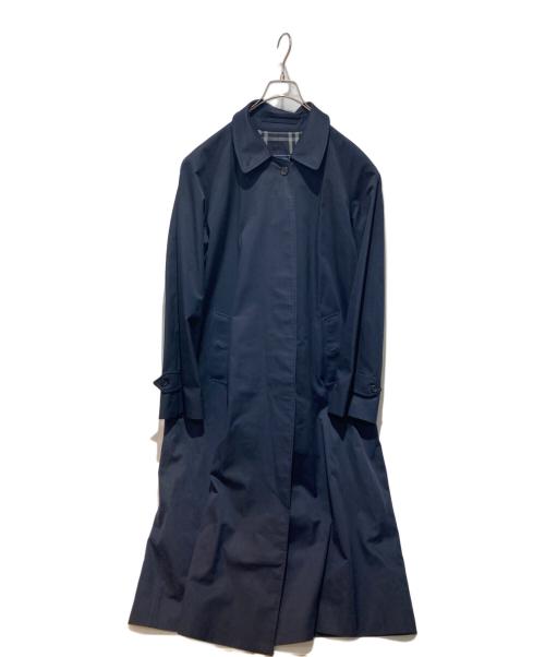 Burberry's（バーバリーズ）Burberry's (バーバリーズ) ステンカラーコート ネイビー サイズ: LONG16 B91Aの古着・服飾アイテム