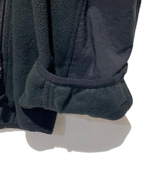 NIKE ACG（ナイキエーシージー）NIKE ACG (ナイキエーシージー) ナイロン切替フリースジャケット ブラック サイズ:Lの古着・服飾アイテム