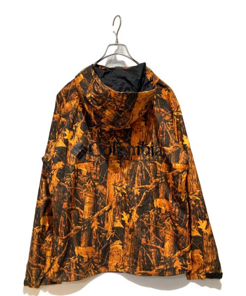 Columbia（コロンビア）Columbia (コロンビア) X-LARGE (エクストララージ) コラボリバーシブルマウンテンパーカー オレンジ×ブラック サイズ:XLの古着・服飾アイテム