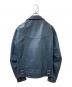 ROTAR (ローター) ダブルライダースジャケット ネイビー サイズ:Ｌ：35000円