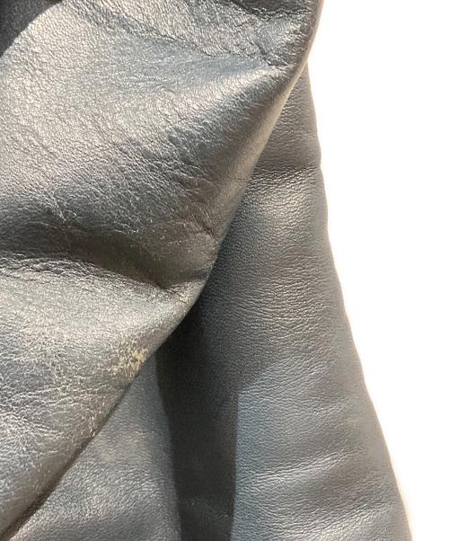 Lewis Leathers（ルイスレザース）Lewis Leathers (ルイスレザース) シングルライダースジャケット ネイビー サイズ:40の古着・服飾アイテム