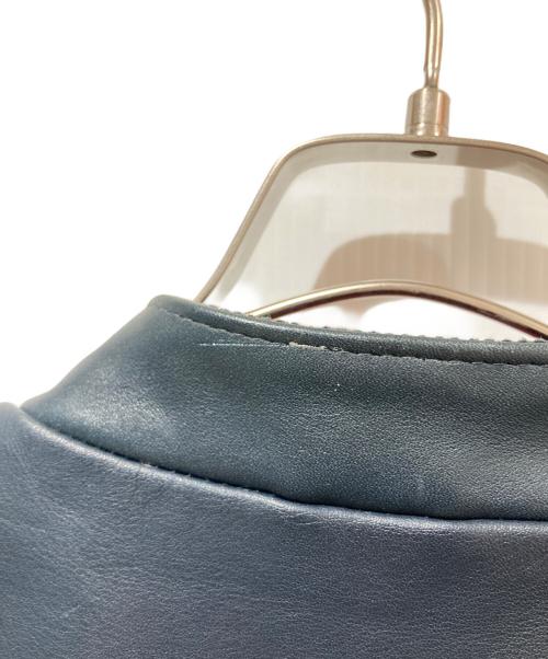 Lewis Leathers（ルイスレザース）Lewis Leathers (ルイスレザース) シングルライダースジャケット ネイビー サイズ:40の古着・服飾アイテム