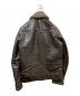 Sandinista (サンディニスタ) ボアレザージャケット ブラウン サイズ:L：18000円