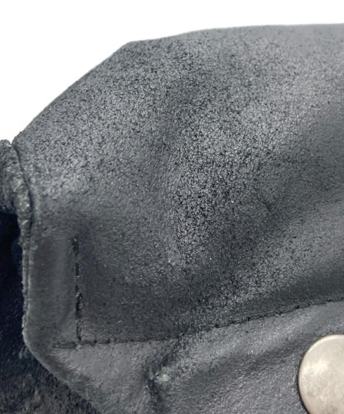 ANN DEMEULEMEESTER（アンドゥムルメステール）ANN DEMEULEMEESTER (アンドゥムルメステール) ショルダーバッグ ブラックの古着・服飾アイテム