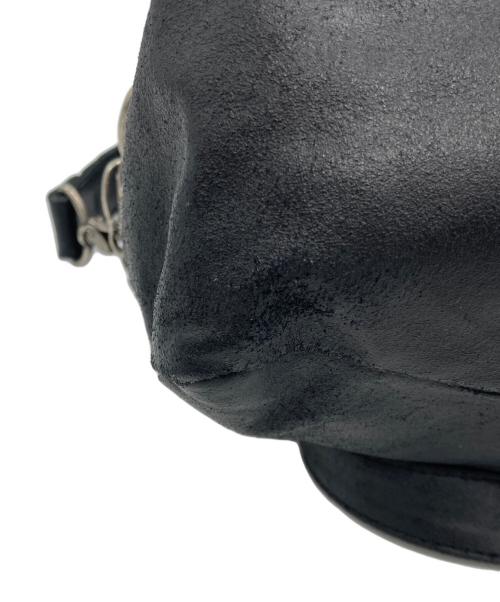 ANN DEMEULEMEESTER（アンドゥムルメステール）ANN DEMEULEMEESTER (アンドゥムルメステール) ショルダーバッグ ブラックの古着・服飾アイテム