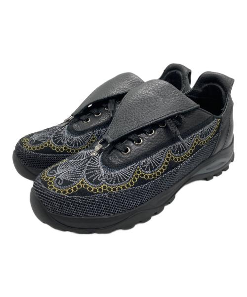 KIKO KOSTADINOV（キコ・コスタディノフ）Kiko Kostadinov (キコ・コスタディノフ) CHALICE LACE UP ブラック サイズ:43の古着・服飾アイテム