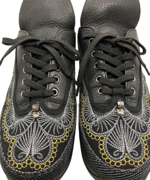 KIKO KOSTADINOV（キコ・コスタディノフ）Kiko Kostadinov (キコ・コスタディノフ) CHALICE LACE UP ブラック サイズ:43の古着・服飾アイテム