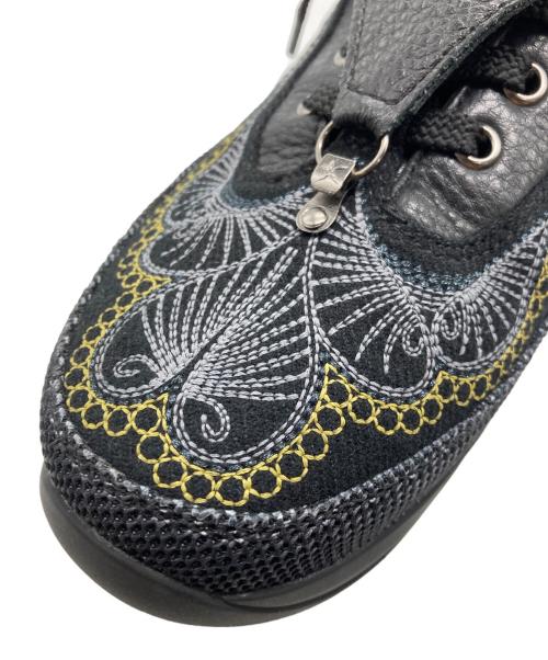 KIKO KOSTADINOV（キコ・コスタディノフ）Kiko Kostadinov (キコ・コスタディノフ) CHALICE LACE UP ブラック サイズ:43の古着・服飾アイテム