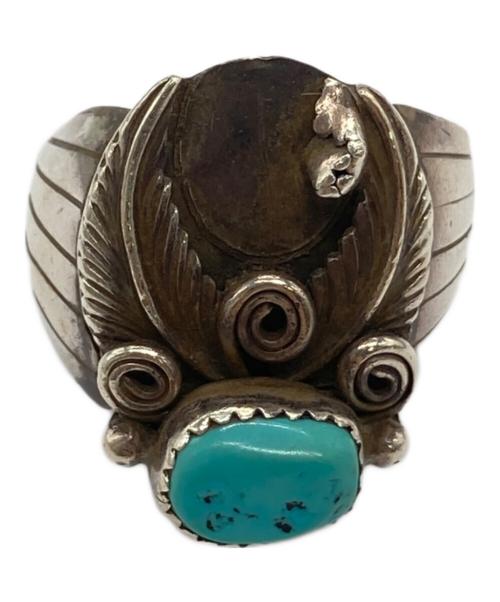 Navajo（ナバホ）NAVAJO (ナバホ) ターコイズリング シルバー サイズ:21号の古着・服飾アイテム