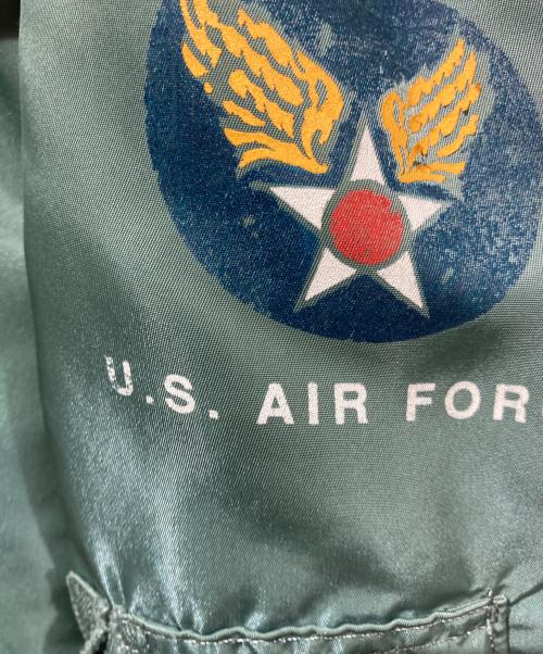 ALPHA INDUSTRIES（アルファインダストリーズ）ALPHA INDUSTRIES (アルファインダストリーズ) B-15D フライトジャケット グリーン サイズ:Mの古着・服飾アイテム