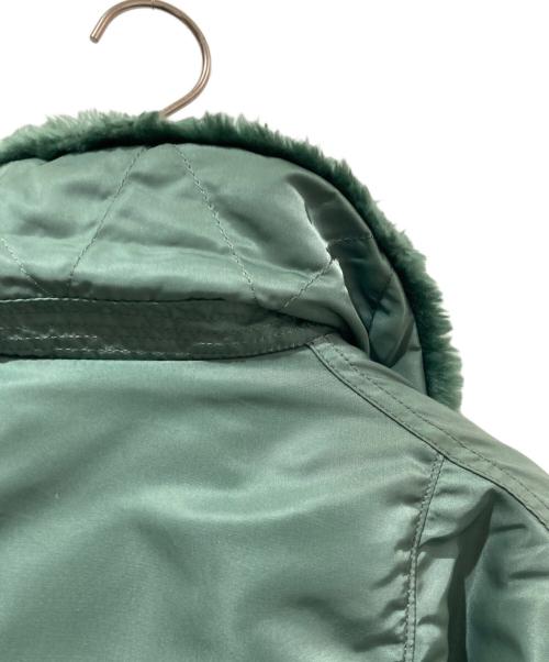 ALPHA INDUSTRIES（アルファインダストリーズ）ALPHA INDUSTRIES (アルファインダストリーズ) B-15D フライトジャケット グリーン サイズ:Mの古着・服飾アイテム