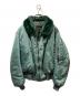 ALPHA INDUSTRIES（アルファインダストリーズ）の古着「B-15D フライトジャケット」｜グリーン