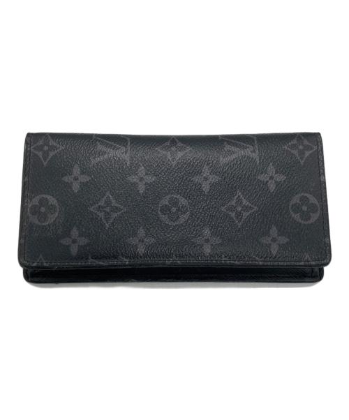 LOUIS VUITTON（ルイ ヴィトン）LOUIS VUITTON (ルイ ヴィトン) 長財布 ブラックの古着・服飾アイテム