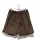 STABRIDGE（スタブリッジ）の古着「Mid Summer Shorts」｜ブラウン
